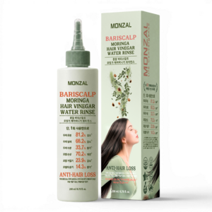 몽잘 바리스칼프 모링가 헤어식초 비니거 워터린스, 1개, 200ml