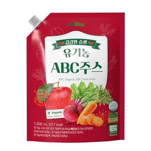 제스티지 NFC 유기농 ABC주스 100% 1000ml, 1개, 1L