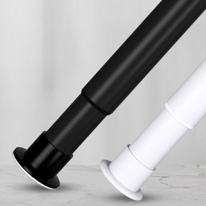 타이탄 32mm 강력스프링 압축봉 커튼봉 7가지 사이즈 460cm까지, 화이트