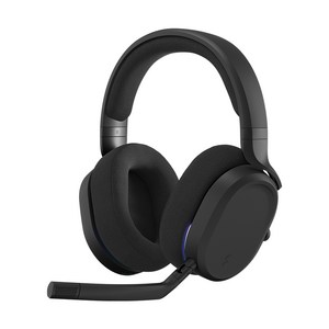 Fractal Design Scape 다크 무선 게이밍 헤드셋 충전스탠드 40시간연속사용 2.4GHz 블루투스 PS5 닌텐도스위치2 호환, 블랙
