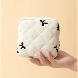 밀밀몰 여성 생리대 파우치 미니 리본 초등여학생 중학생