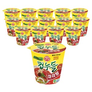 오뚜기 컵누들 마라탕 44.7g, 15개