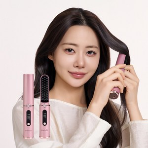퓨리엘라 빗고데기1.0 매직기 고데기, pre-1002, 로즈핑크