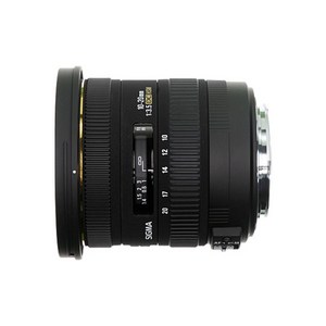 시그마 마운트 와이드 카메라 렌즈 APS-C 10-20mm F3.5, EX DC HSM