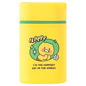 카카오프렌즈 KF 세이치즈 실리콘 스탠딩 필통, 1개, 춘식이