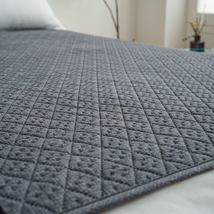 한일의료기 코지아 프리미엄 EMF 탄소 전기요 온열 매트 슬림형 더블 딥그레이