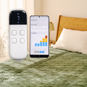 [스마트 IOT] 전자파없는 5세대 그래핀 탄소매트 워셔블, IOT 퀸, 그린