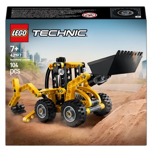레고 테크닉 백호우 로더 완구 42197, 혼합색상, 1개