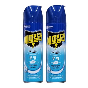 에프킬라 수성 에어로졸 살중제 무향, 500ml, 2개