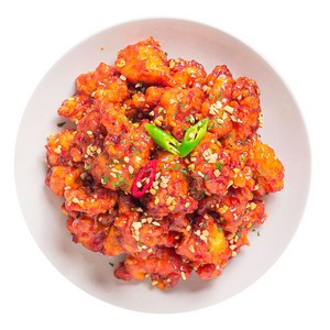 속초동해닭강정/지역주민추천맛집/, 1kg, 1개, 순살보통맛