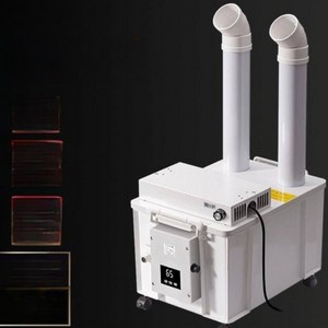 공장 대형 가습기 대용량 고용량 산업용 초음파 작업장 습도조절 공업용 굴뚝형 안개 분사기, D_6Kg/h 수도 75 이중 튜브 스마트, 단일 모델