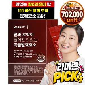 비타민마을 팥과 호박이 들어간 맛있는 곡물 발효 효소, 90g, 1개