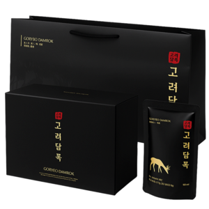 고려담록 즙 엑기스 1등급 국내산 성인 어린이 + 쇼핑백, 30개, 100ml