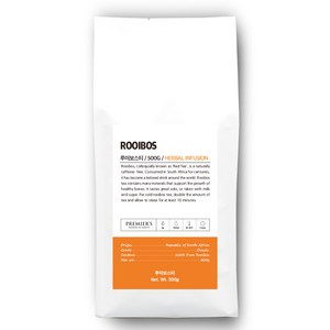 프리미어스 루즈티 루이보스 차, 500g, 1개, 1개입
