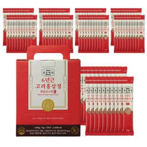 청춘백서 프리미엄 6년근 고려홍삼정 데일리스틱 골드 (2박스), 100개입, 1kg, 2개