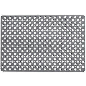 투데이리빙 안전 논슬립 욕실 미끄럼방지 매트 화장실 물빠짐 대형 발매트 특대형 욕조 패드 방수 배수홈 고정 흡착판 TPE 발판, R98752G(그레이, 1개