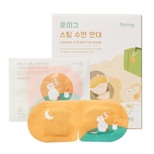 포미그 온열 스팀 수면안대 카모마일향, 10개입, 4개