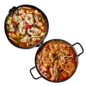 [쿡솜씨][알탕세트]알고니탕+동태탕 밀키트 4인분, 690g, 1개