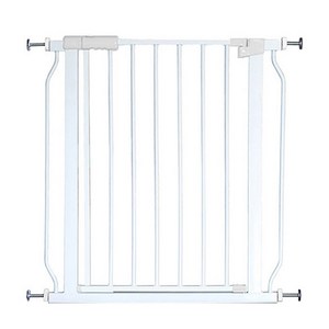 딩동펫 프리미엄 강아지 반자동 안전문, 화이트, 1개