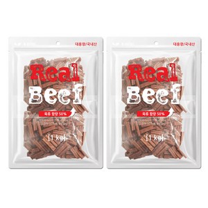 인네이처 리얼 치킨 사사미 1kg, 비프, 2개