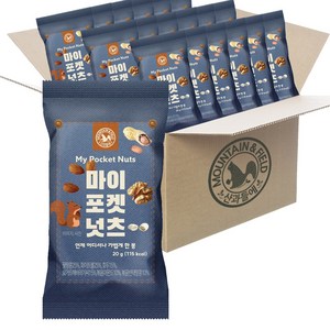 산과들에 마이포켓넛츠 하루견과, 30개 골드박스 특가