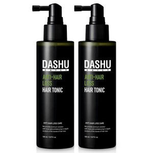 다슈 데일리 탈모증상완화 안티 헤어로스 허브 헤어토닉, 150ml, 2개