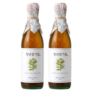 저온압착 청년 참기름, 350ml, 2개 골드박스 특가