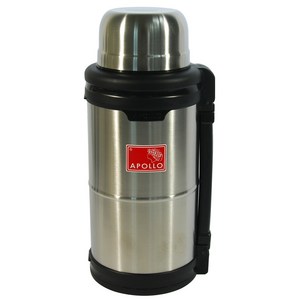 [아폴로] 보온 · 보냉용기 보온병 AP-3000, 3020ml, 실버, 3020ml