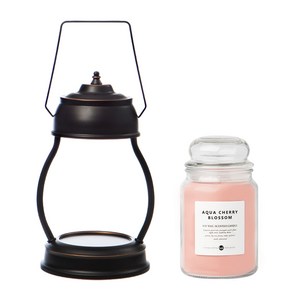 소이캔들 라지자 로메안 캔들워머 세트, 05 빈티지, 03 클린 코튼