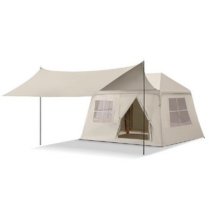 캠핑세일 Frokom 사계절 대형 에어텐트 캠핑 그늘막 글램핑텐트 타프 캠핑텐트 가족텐트 4-6인용