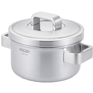 KOOZA 316 커퍼코어 통5중 인덕션 스텐 양수 냄비, 1개, 16cm