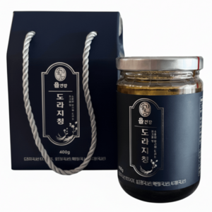 [올건강] 도라지청 약도라지청 국산 400g, 3개