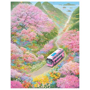 DIY 명화그리기 유화 그림 그리기 아크릴화 30*40cm, R타입, 1개