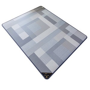 한일의료기 전기장판매트 내츄럴 모던 그레이 모노륨매트, 대형분리난방183X230cm