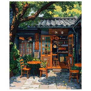 DIY 명화그리기 유화 그림 그리기 아크릴화 30*40cm, 01타입, 1개