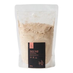 느으림 건강하게 두 번 볶은 귀리가루, 3개, 500g