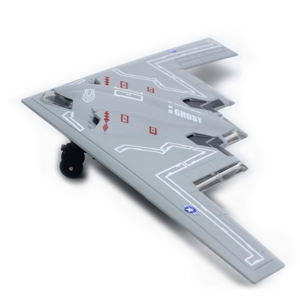 F22 전투기 다이캐스트 비행기 모형, 고스트 폭격기 B-2A 화이트, 1개