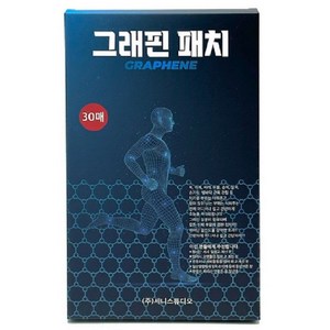세니 그래핀 패치 손목 무릎 허리 관절 근육통완화 간편 부착형, 30매, 3개