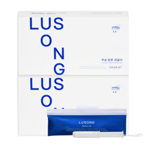 좋은느낌 유기농 순면 탐폰, 레귤러, 8개입, 2개