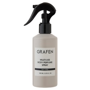 그라펜 항균 체취 탈취 진정 보습 멀티 유즈 바디 퍼퓸 스프레이 내추럴 원우드, 1개, 200ml