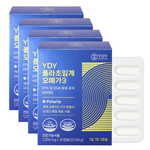 YDY 폴라초임계오메가3, 30정, 4개