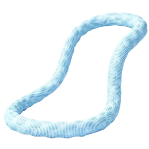 HALOPICK 고탄성 소프트 스프링 허리라인 다이어트 슬림 뱃살 훌라후프, 아이스블루, 1개, 2kg