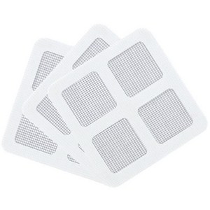 잘라 사용 가능한 배수구 거름망 20P 10x10cm, 20개, 그레이