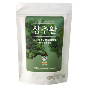 상추효능 식물성 멜라토닌 맬라토닌 락투신 흑하랑 영양제 약 1달, 1개, 60회분