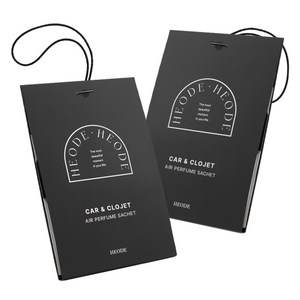 헤오드 차량용 퍼퓸 샤쉐 방향제 탈취제 30g, 2개, 갤러리우드
