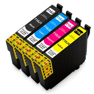훼이머스잉크 엡손 T10J 호환잉크 세트판매 프린터잉크 WF2930 XP2200 XP2205 T10J170 T10J270 T10J370 T10J470, (검정+파랑+빨강+노랑), 3개