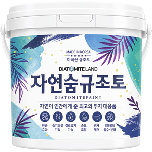 결로방지페인트 자연숨 규조토페인트 5kg 곰팡이방지 벽지 항균 베란다 실내 단열페인트, 01.화이트, 시공도구 선택안함, 1개