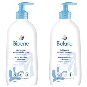 비올란 2in1 바디 앤 헤어 클렌저, 350ml, 2개