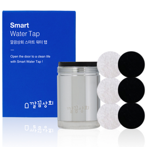 깔끔상회 세면대 필터 스마트워터탭 수도꼭지+필터 3P 세트, 1개