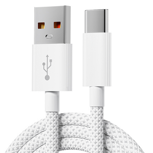 usb c타입 케이블 usb to c타입 초고속 충전케이블 차량용 고속 충전기 c타입 케이블 1m/1.5m/2m C타입 고속 충전기 케이블, 1개, 화이트, 1.5m